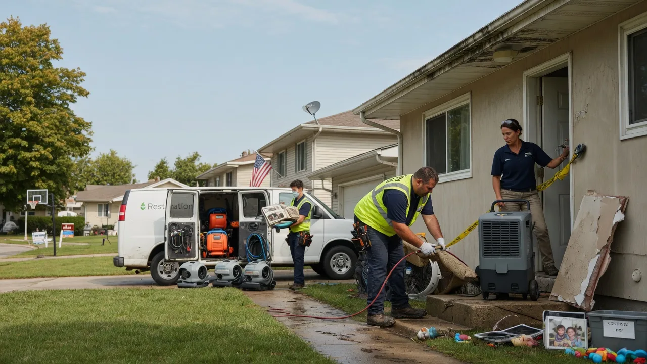 Water Damage Restoration in Fiskeville, RI near me